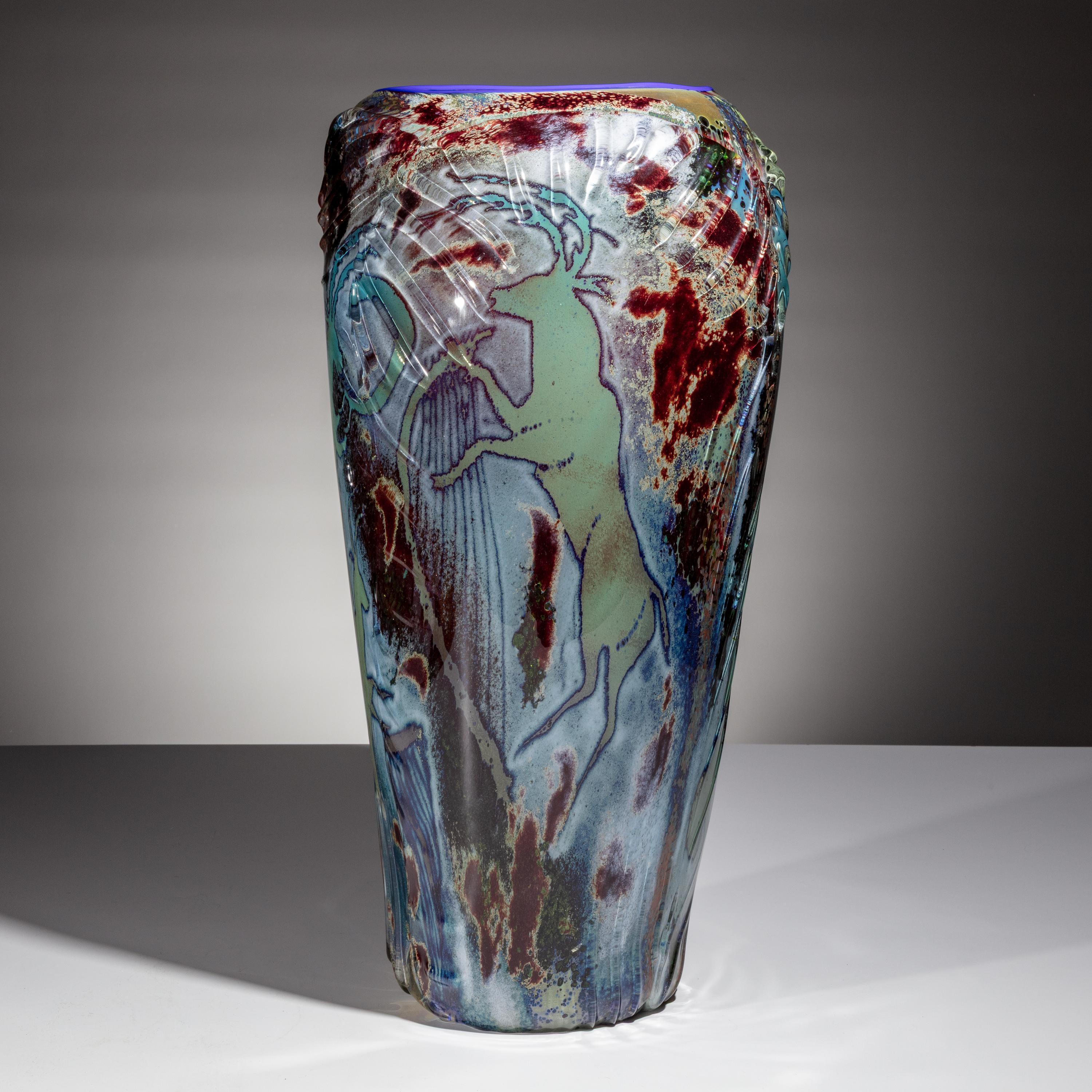 William Morris (American, b. 1957) — Petroglyph Vase, 1988
