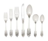 An American Silver Flatware Service