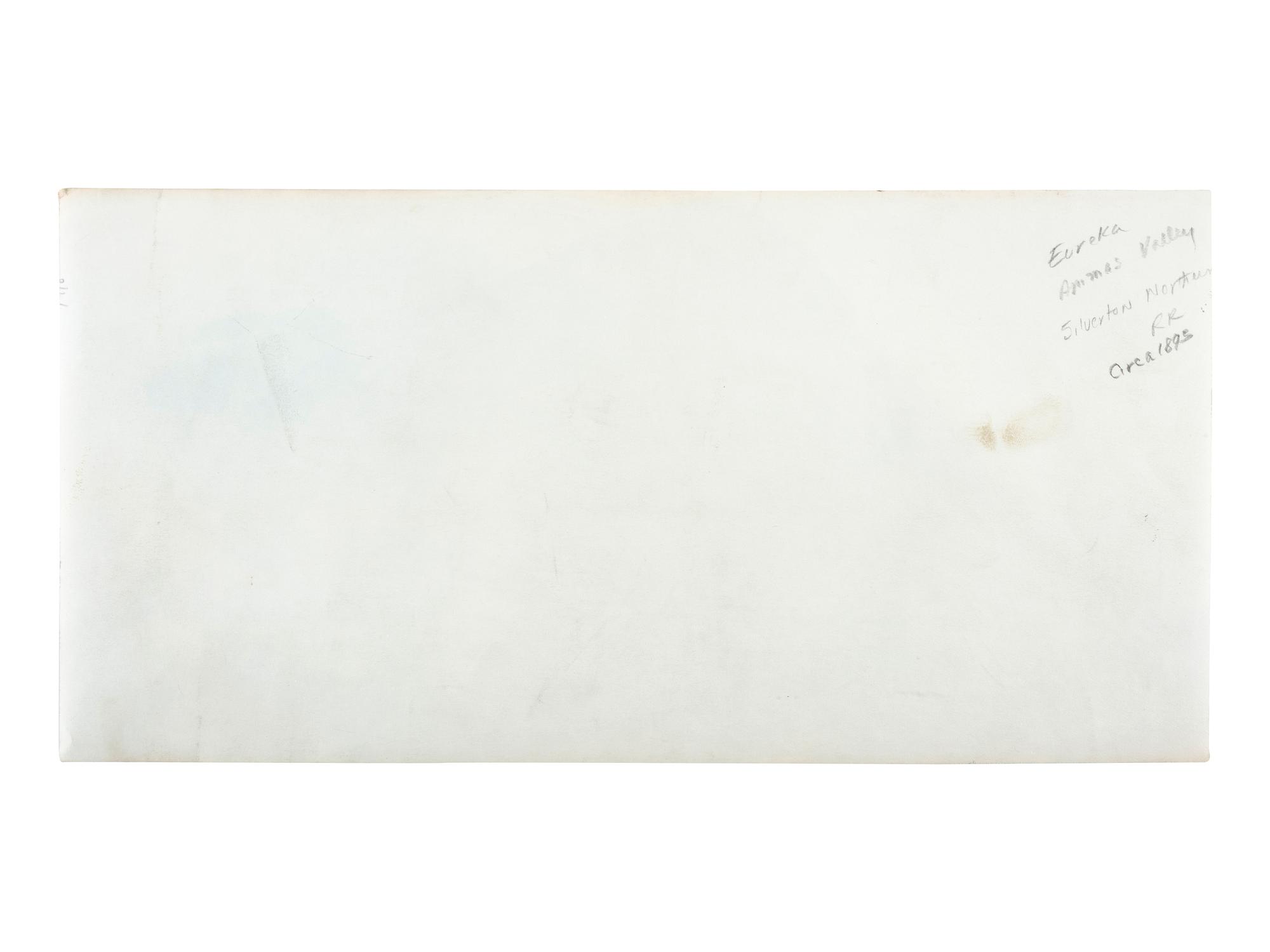 [COLORADO]. Exceptional group of 8 panoramic photographs of southern Colorado towns, comprising: