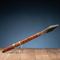 Northern Plains Polychrome Courting Flute