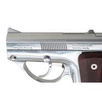 *Extremely Rare Blue & Nickel Pair of Semmerling LM-4 Pistols #200 & #200A in Display Case