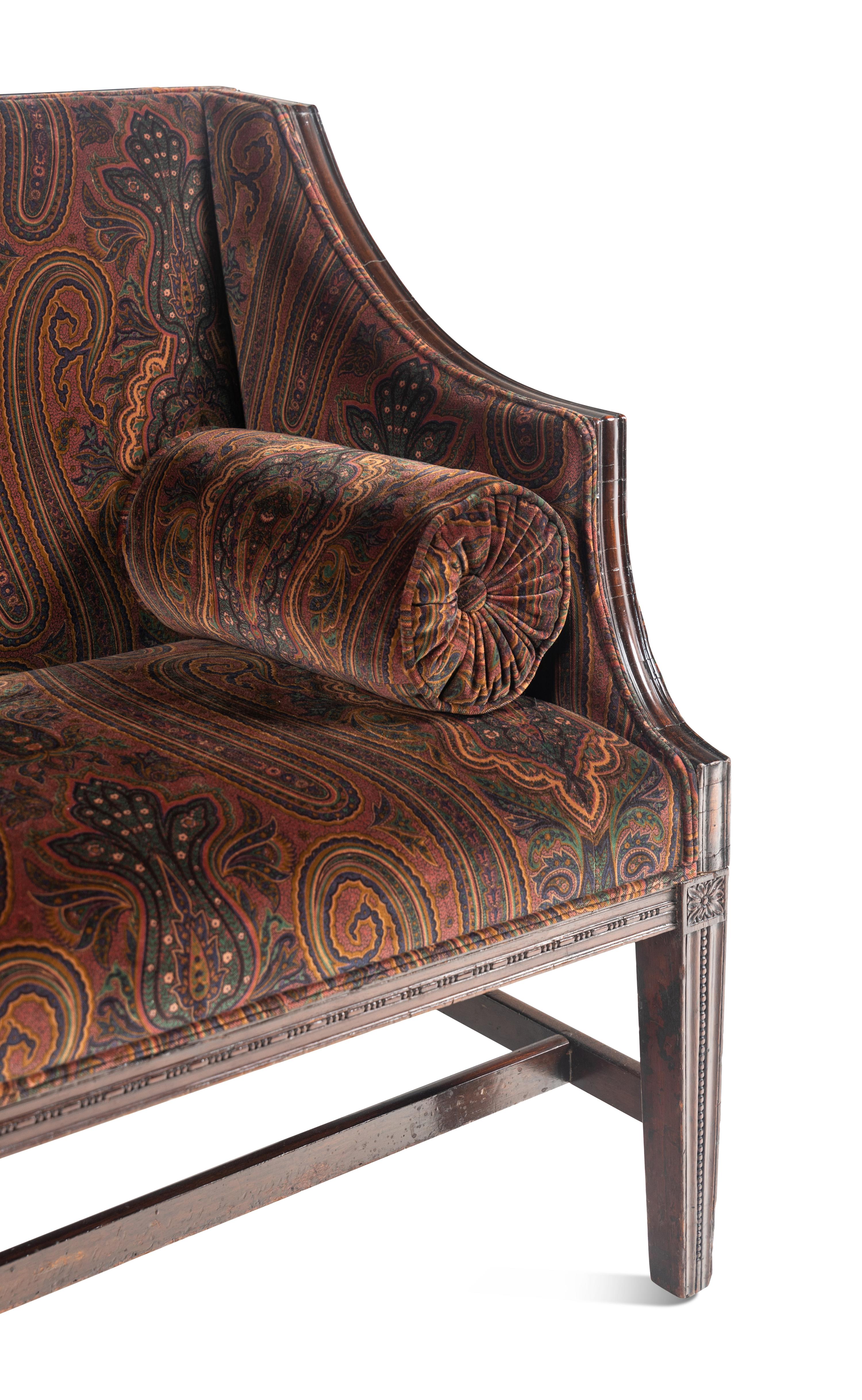 An English Mahogany Sofa