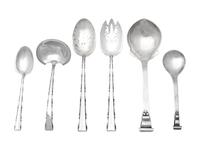 A Silver Flatware Set in the Madrigal Pattern by the Lunt Silver Company