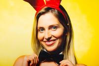 Andres Serrano (born 1950) Playboy Bunny Deanna Brooks, from the series "America", 1996