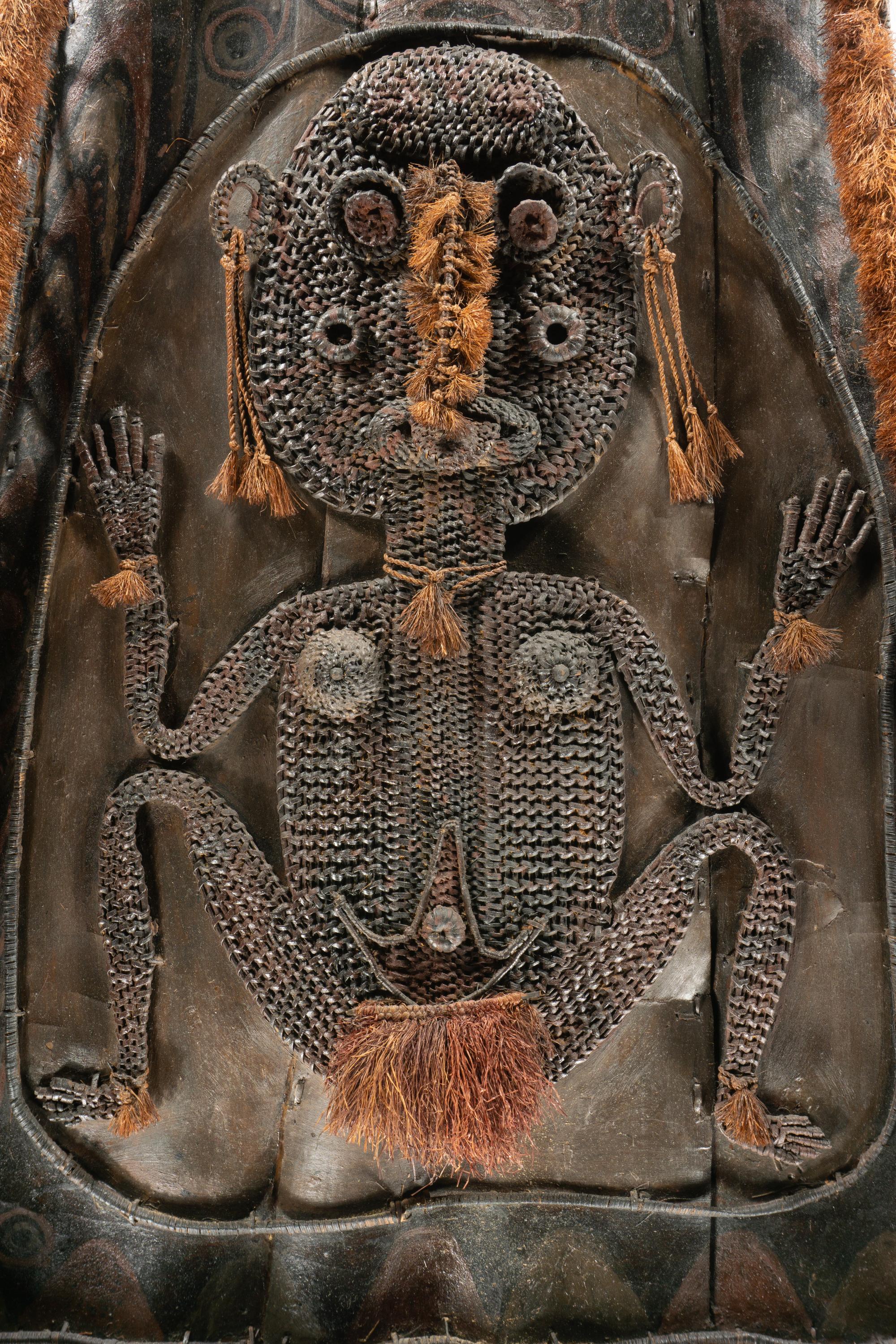 A New Guinea Men's House Gable