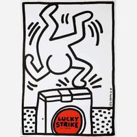 [Posters] Haring, Keith Group of Three Lucky Strike Posters