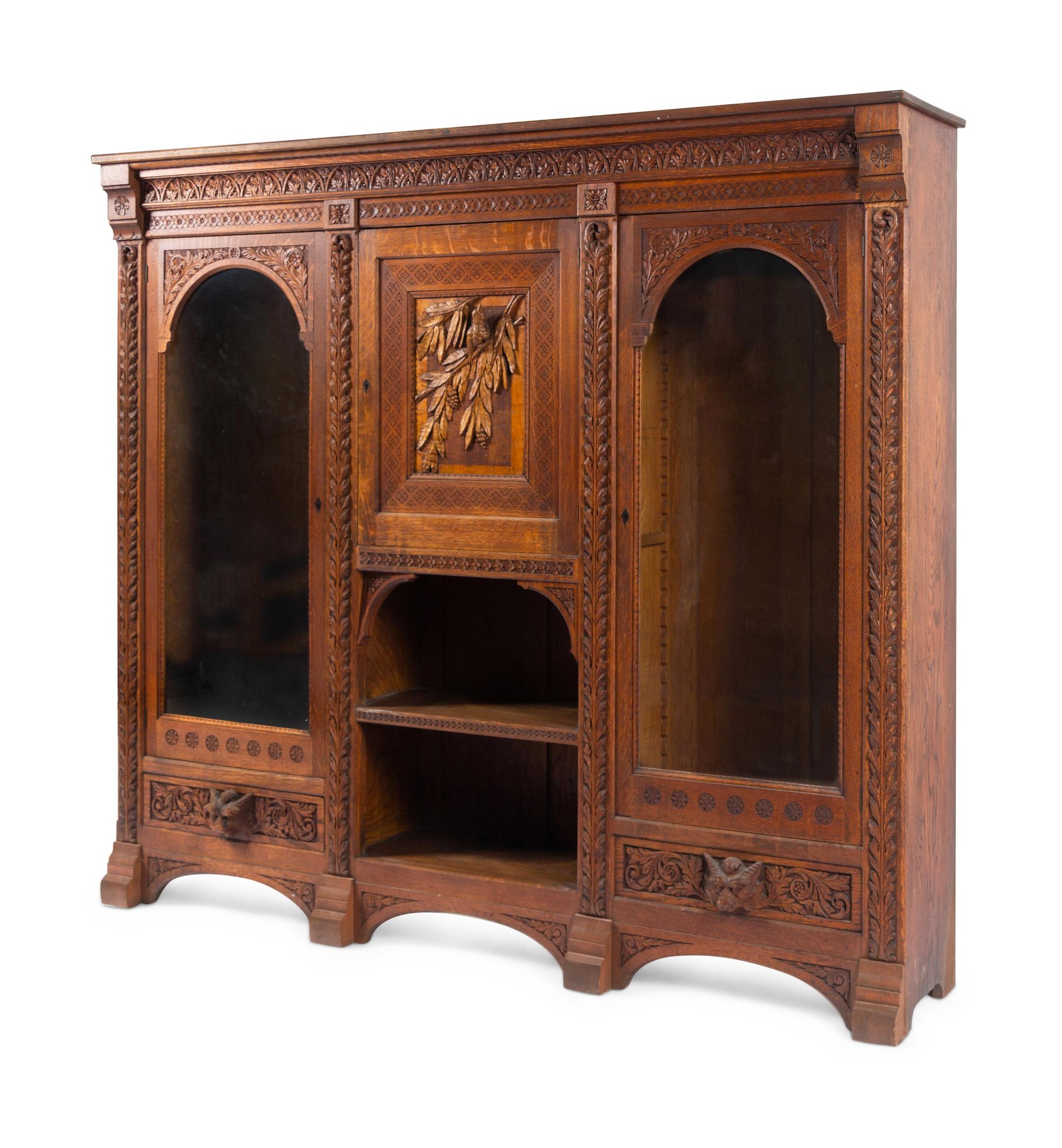 Cincinnati Art-Carved Cabinet