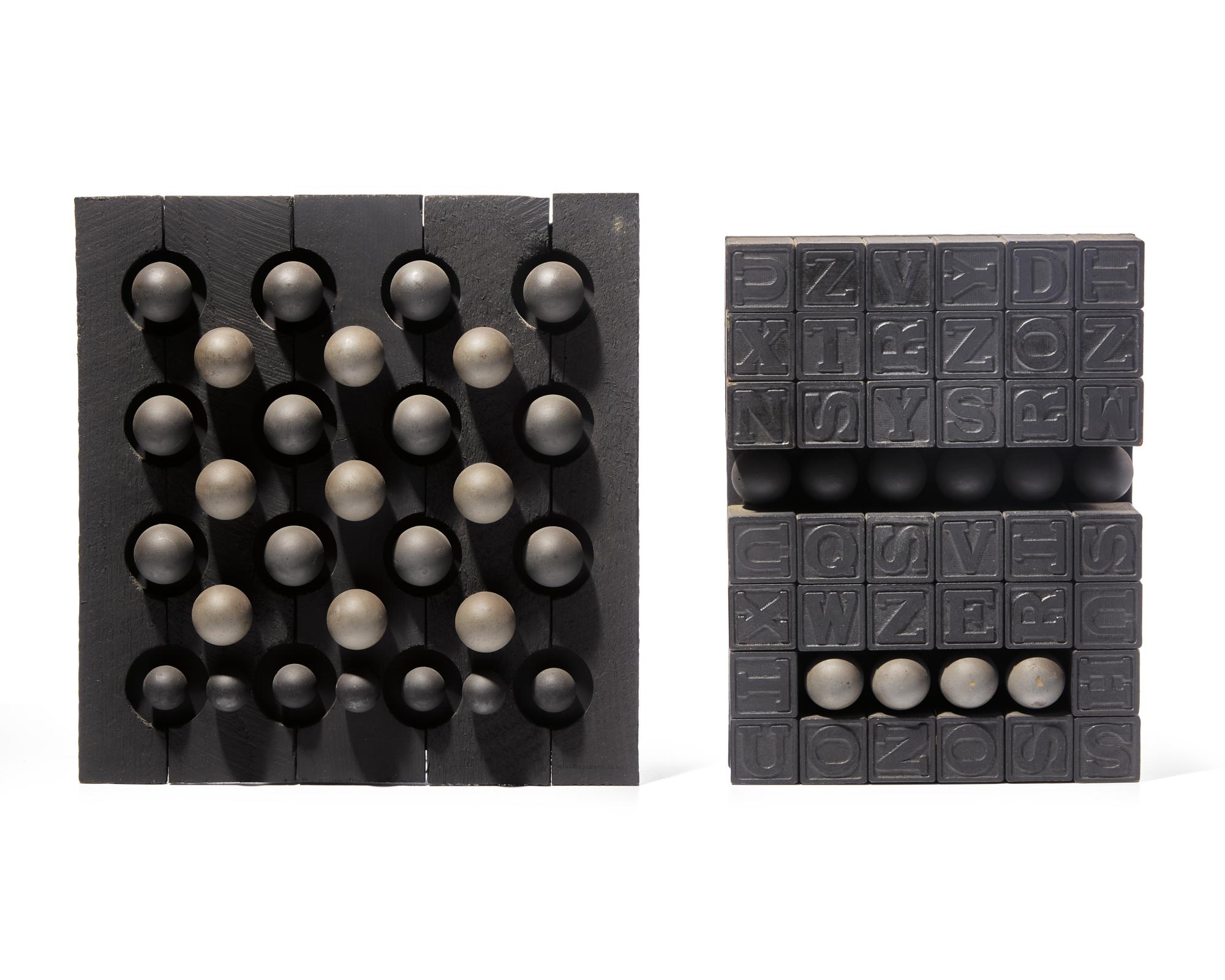 Untitled Constructions (I & II), 1962