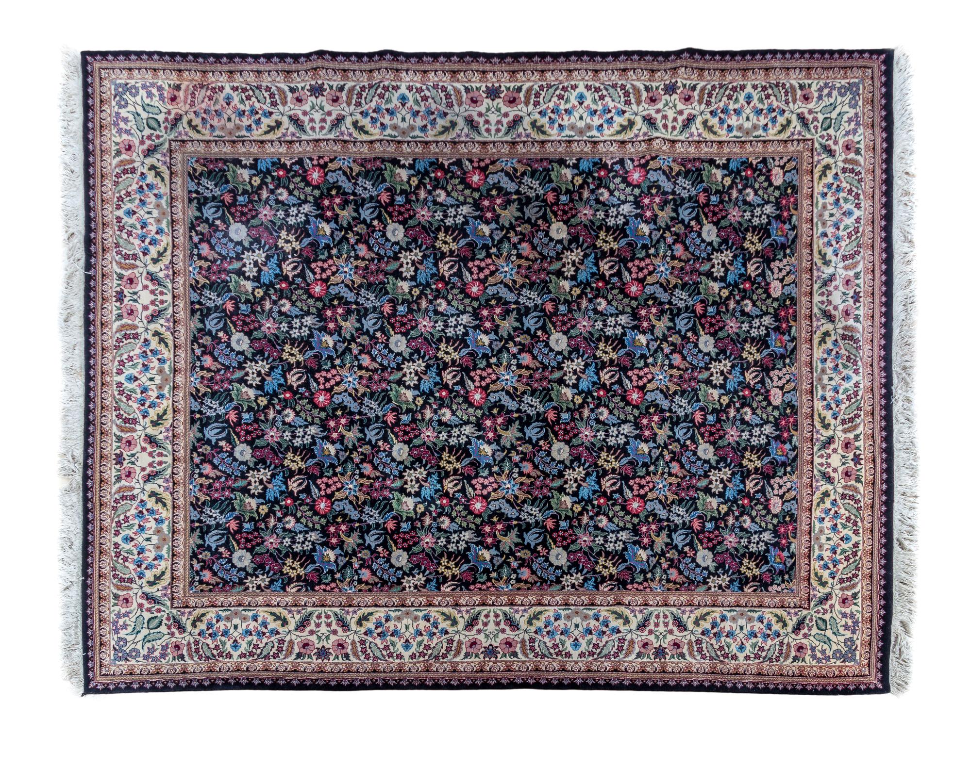 A Pakistani-Kirman Wool Rug 10 feet 1 inch x 8 feet. — SECOND HALF 20TH CENTURY