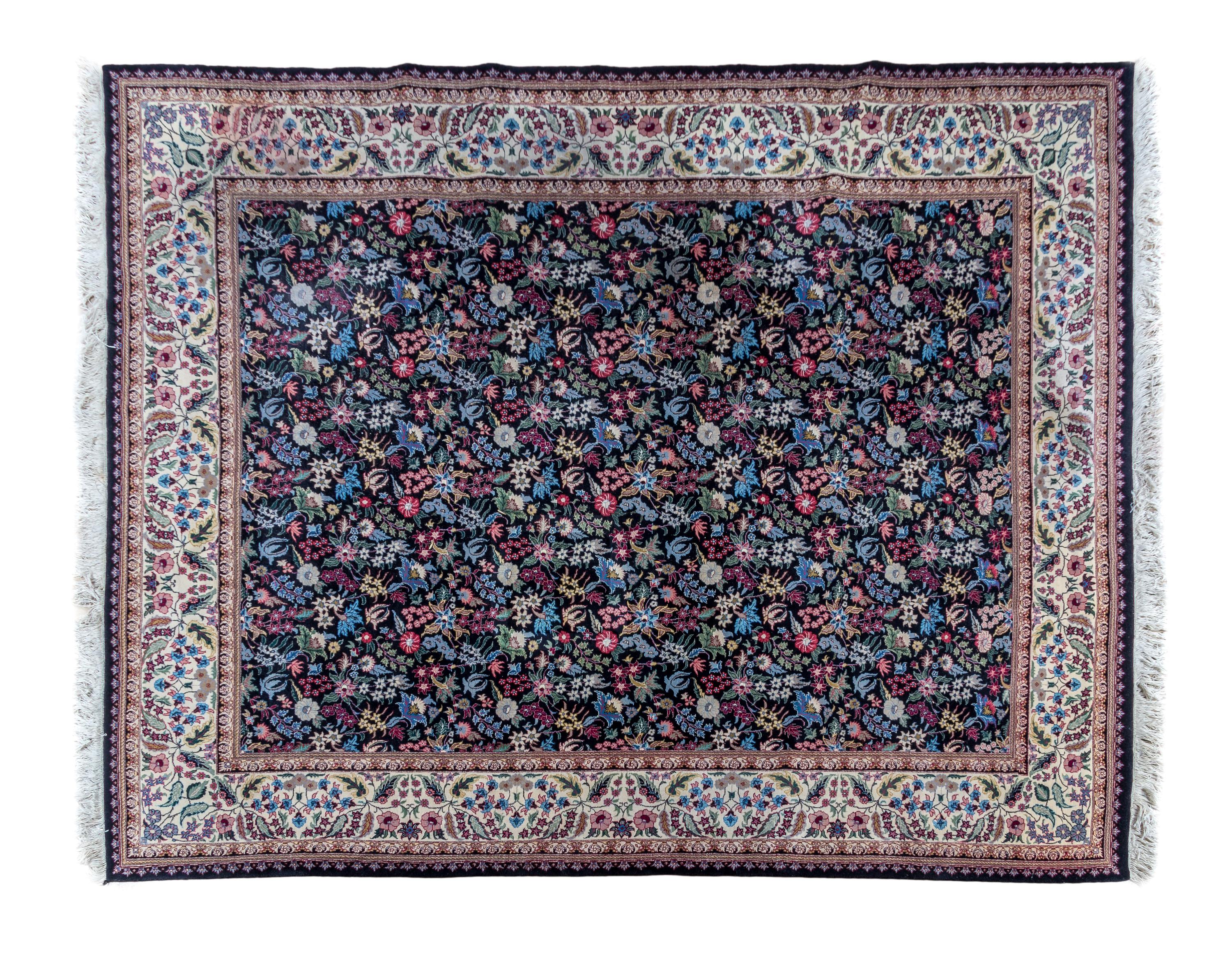 A Pakistani-Kirman Wool Rug 10 feet 1 inch x 8 feet. — SECOND HALF 20TH CENTURY