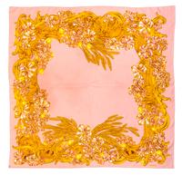 A Pair of Chanel Silk Scarves, 36" x 38".