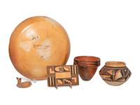 Collection of Hopi Pottery