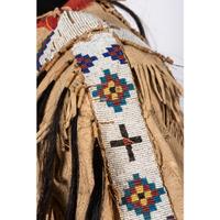 Northern Plains Beaded Hide Shirt