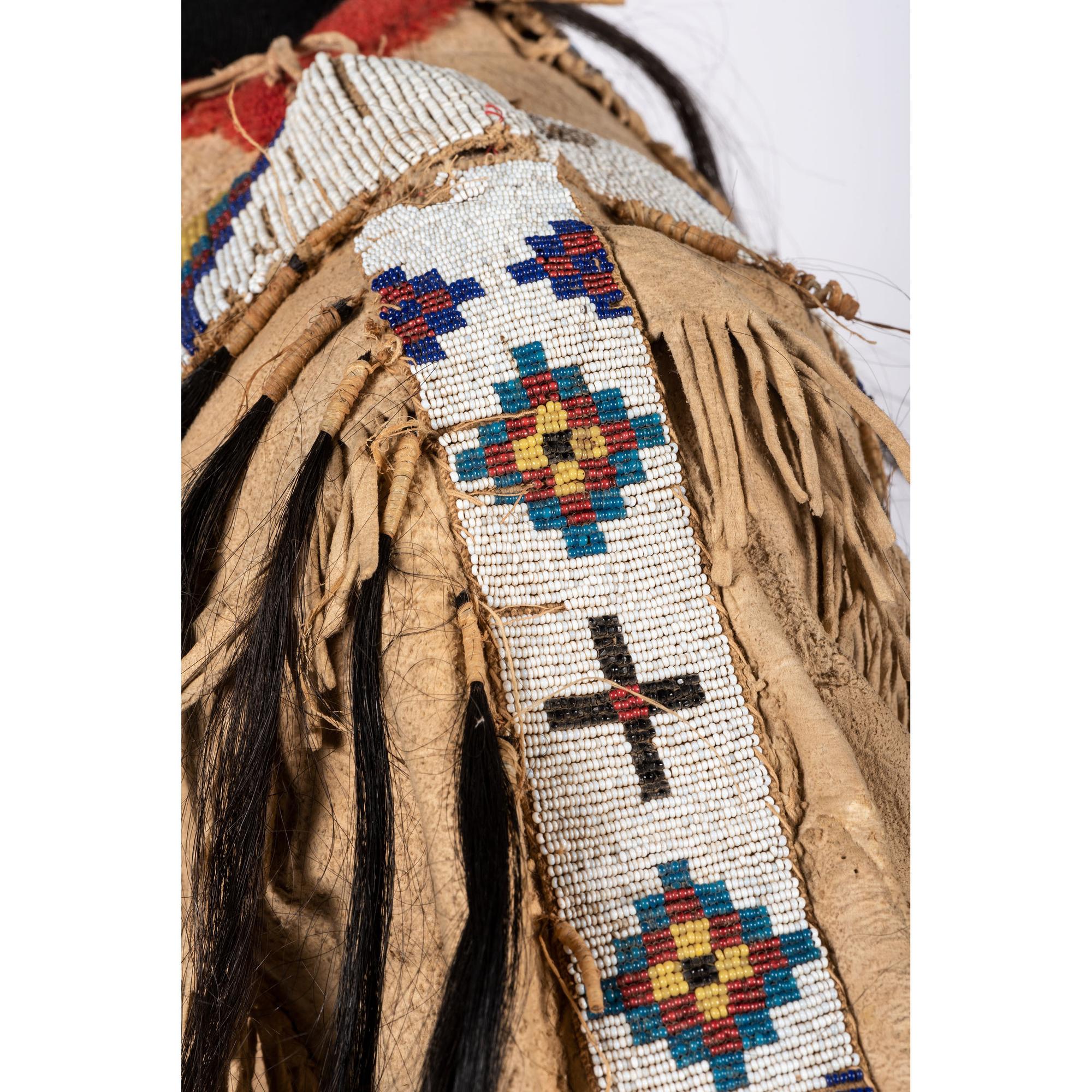 Northern Plains Beaded Hide Shirt