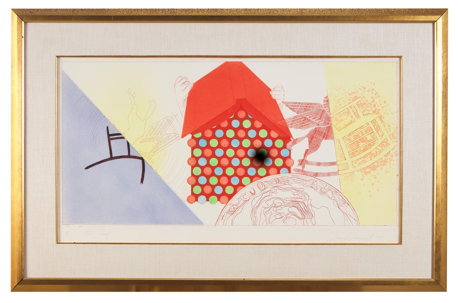 The Book Disappears for the Fast Student (a group of three prints) , 1977