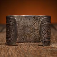 Navajo Silver and Turquoise Cuff Bracelet