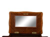 A Louis XV Style Gilt Metal Mounted Parquetry Dressing Table