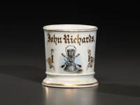 A Brewer's Porcelain Occupational Shaving Mug