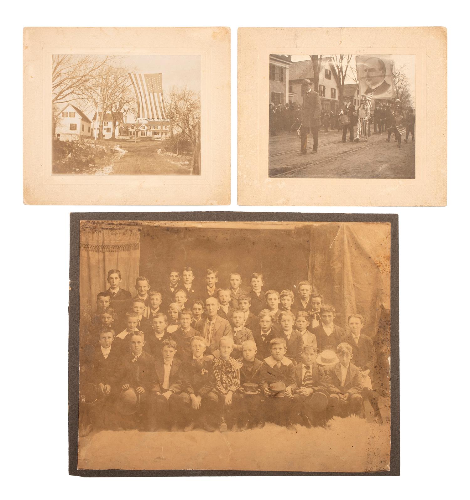 [McKINLEY, William (1843-1901) -- ROOSEVELT, Theodore (1858-1919)]. Photographs and letter archive.