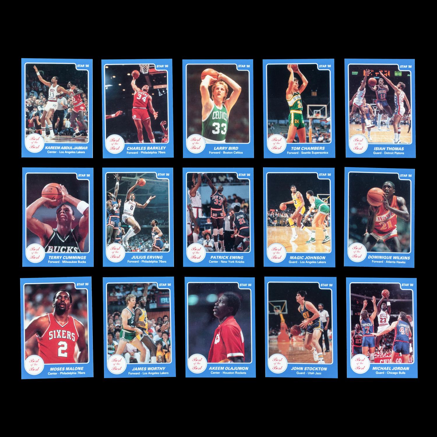 A 1986 Star Best of the Best Set Featuring Michael Jordan