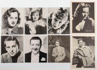 [HOLLYWOOD]. A group of 85 promotional photographs featuring Hollywood stars and movie stills, comprising: