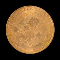 A United States 1877 Liberty Head $20 Gold Coin