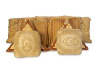 Nine Scalamandré Silk Damask Pillows — 20th Century