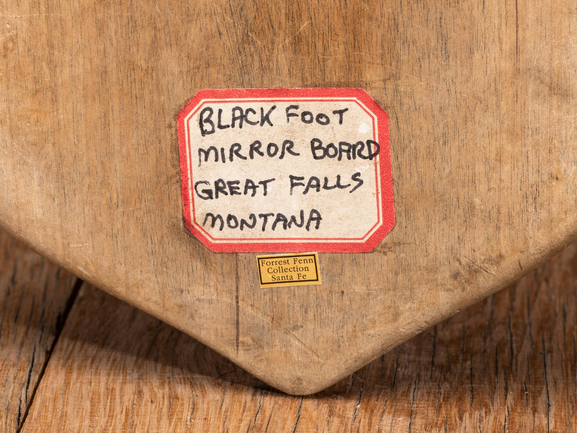 Blackfeet Wood Mirror Board