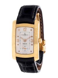 BAUME & MERCIER, TIFFANY & CO., 18K YELLOW GOLD REF. MV045229 'HAMPTON' WRISTWATCH