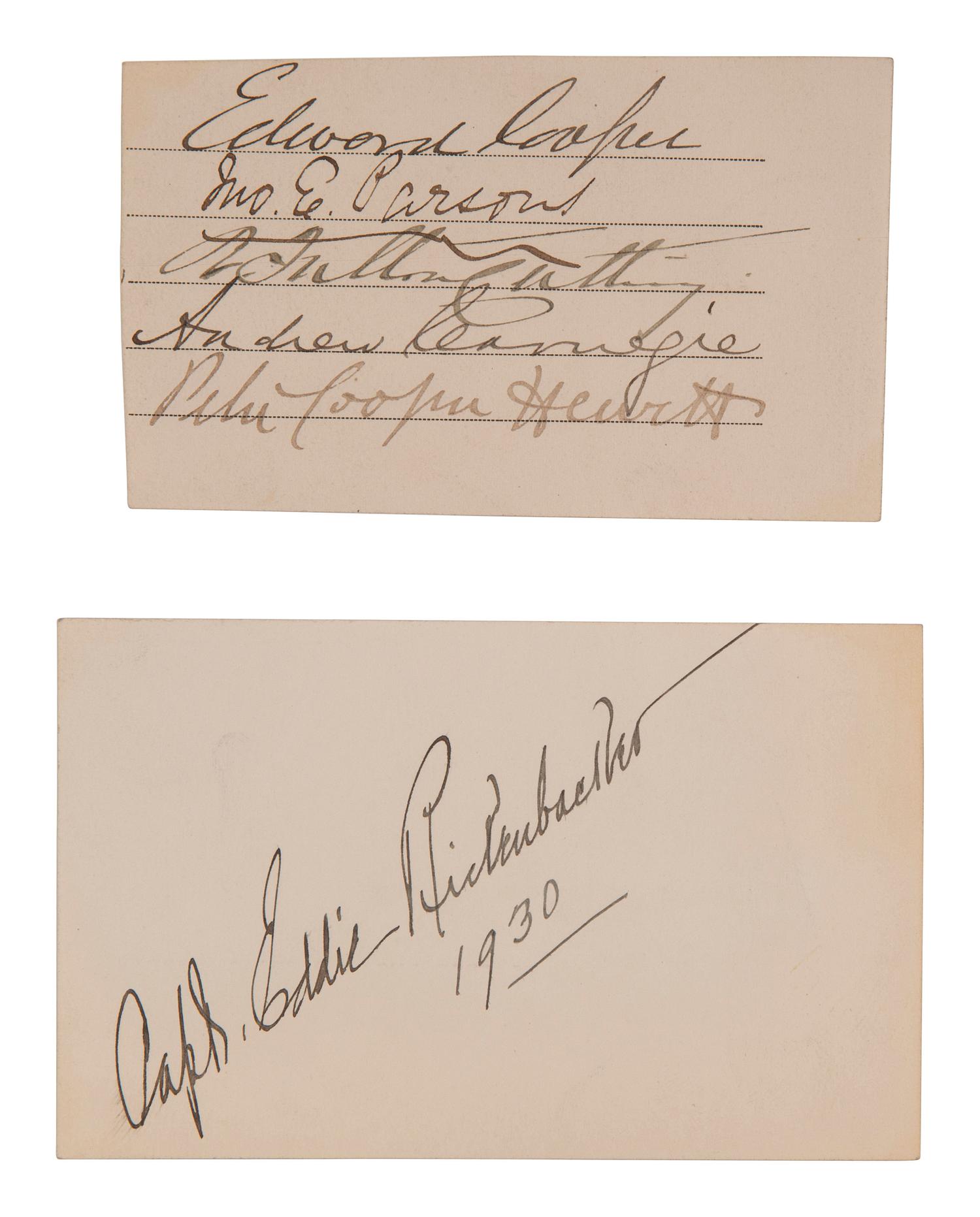 [POLITICS]. A group of 7 letters and signatures, comprising: