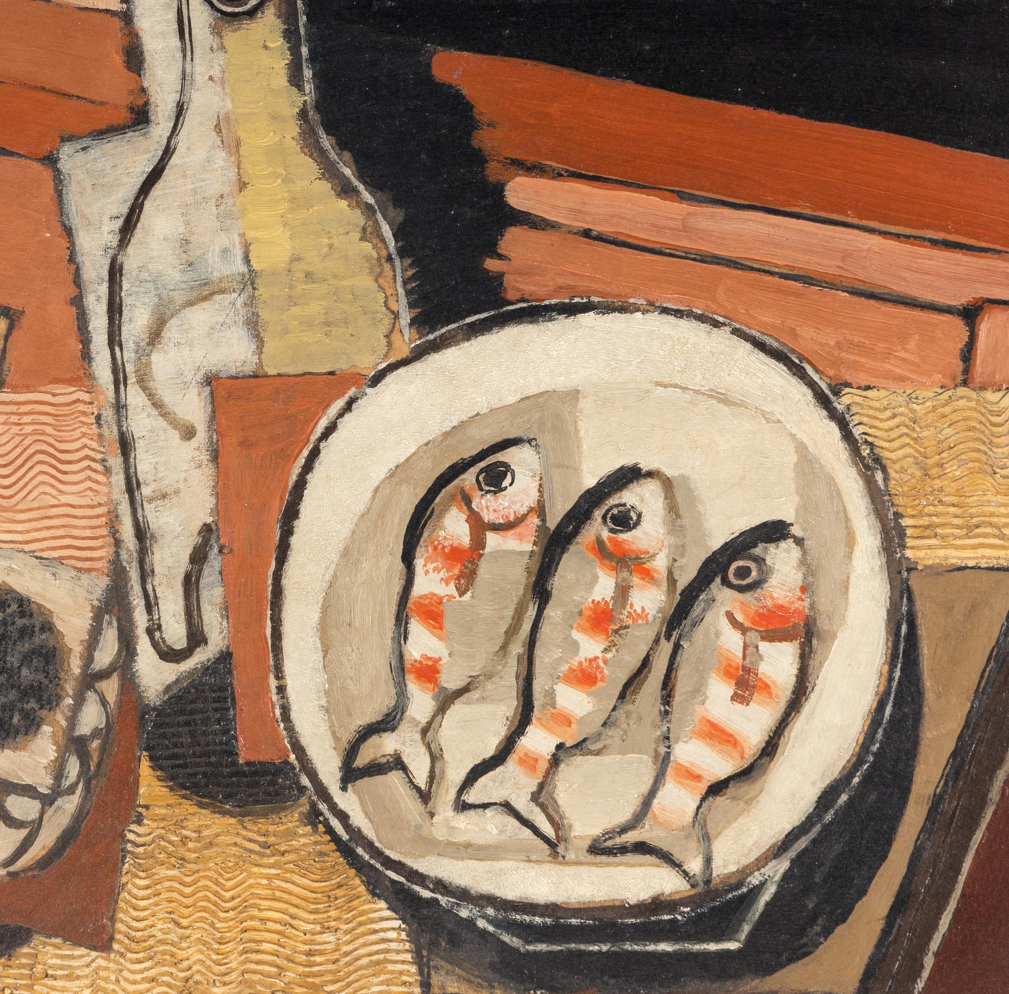 Nature morte aux trois poissons