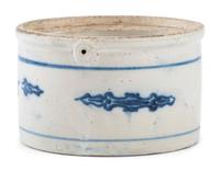 A Stoneware Butter Crock