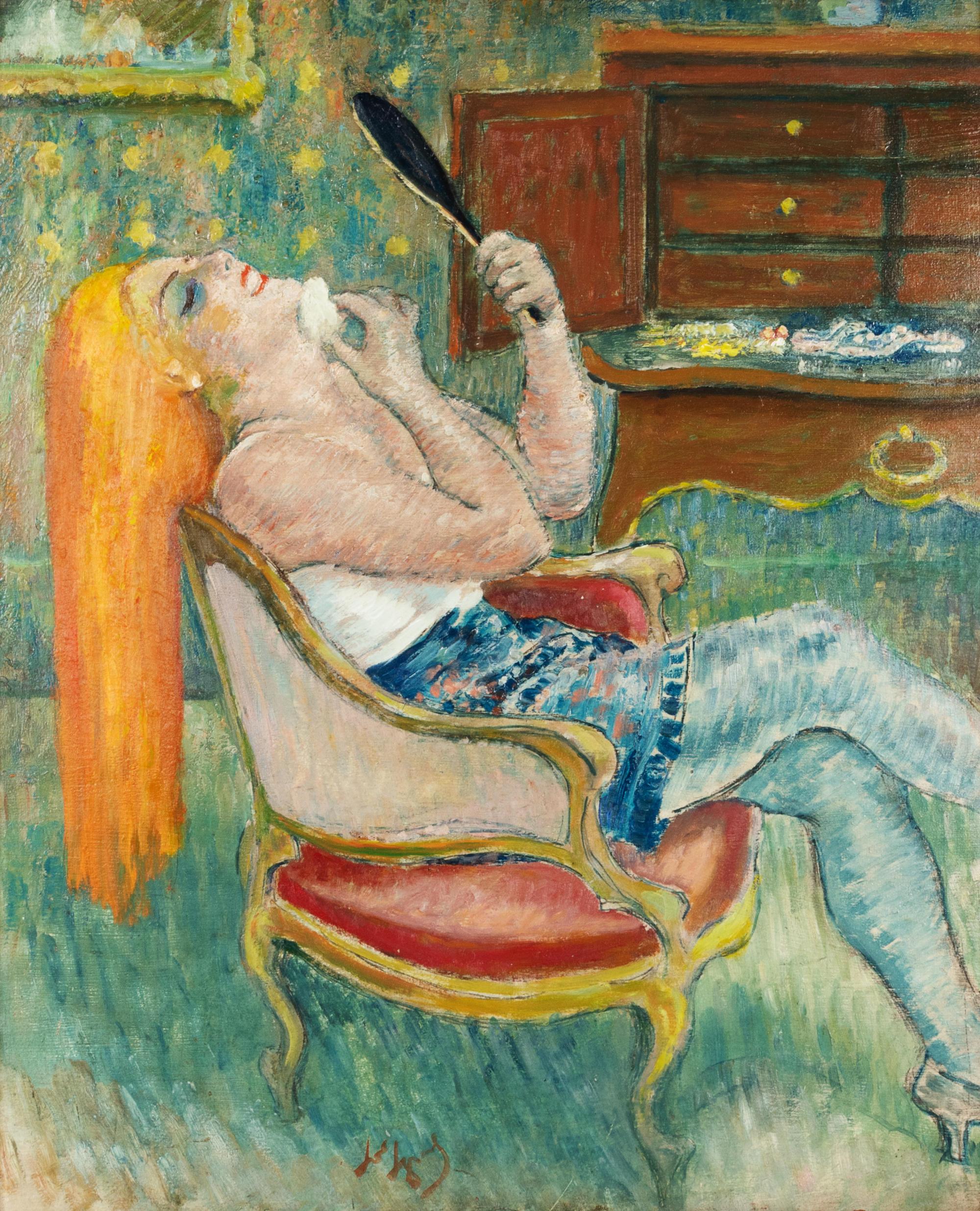 Toilette d'actrice