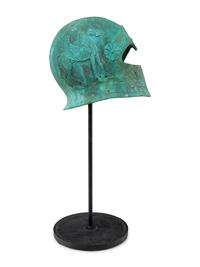 A Greek Style Bronze Helmet of Cretan Type