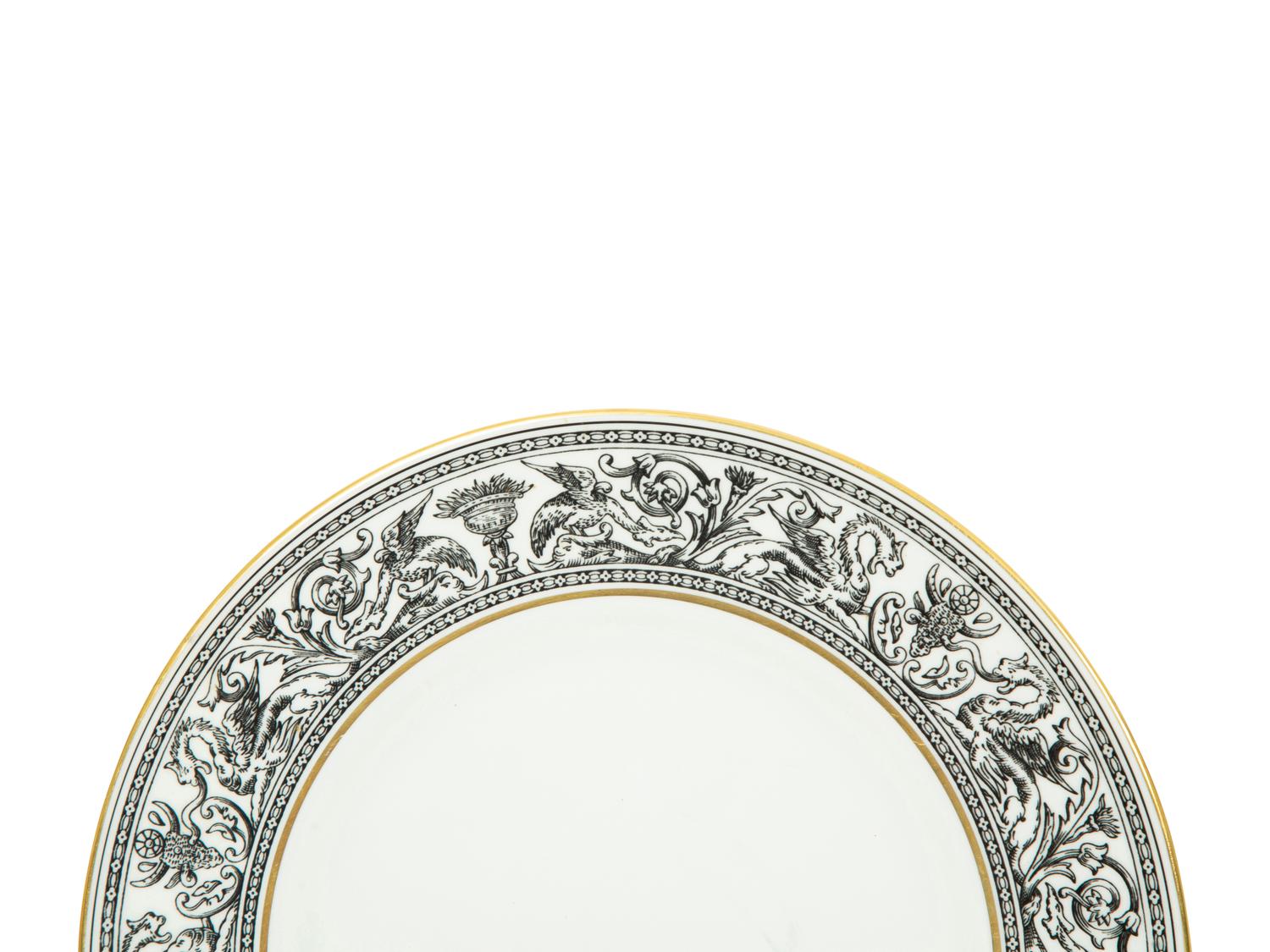 A Wedgwood Florentine Porcelain Dinner Service
