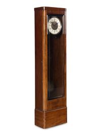 An Austrian Secessionist Mahogany Long Case Clock