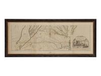 [MAPS & ATLASES]. FRY, Joshua (1699-1754) and Peter JEFFERSON (1708-1757). A Map of the Most Inhabited Part of Virginia containing the whole Province of Maryland with Part of Pensilvania, New Jersey, and North Carolina . London: Robert Sayer and Thomas Jefferys, 1775.
