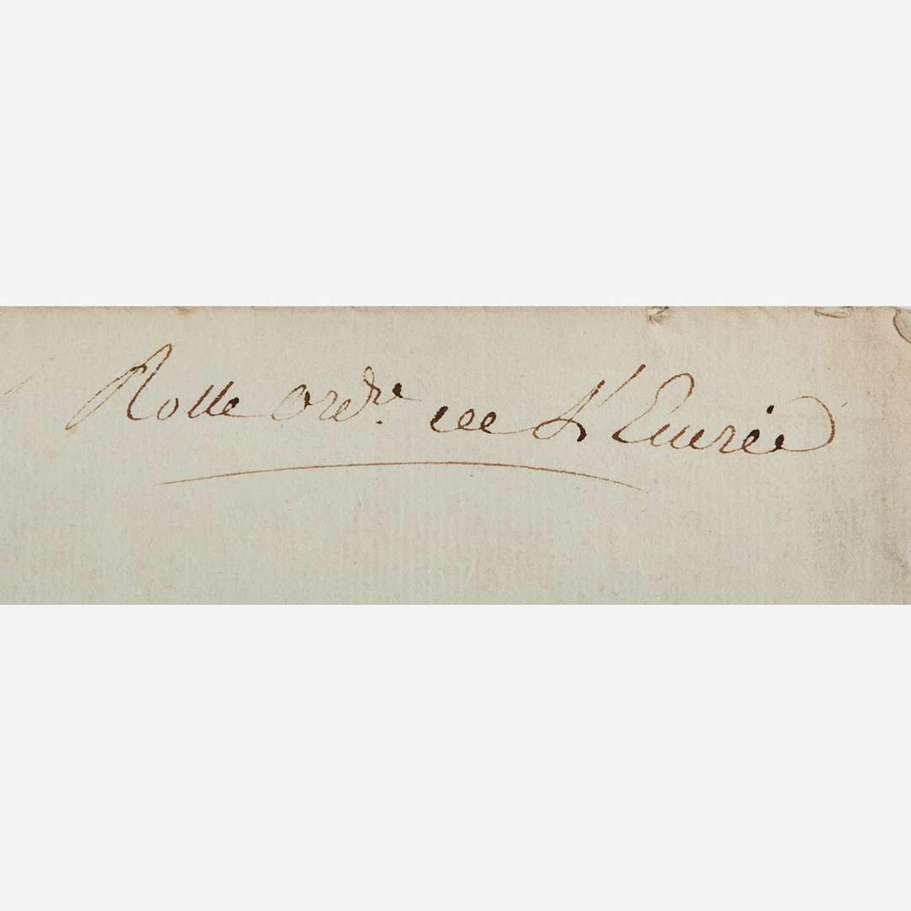 [Autographs & Manuscripts] [Charles X] Philippe, Charles, Count d'Artois Manuscript Document, signed