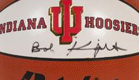 A Group of Indiana University Basketball Signed Autograph Items Including a Signed LeRoy Neiman Hoosier Hooplah Limited Edition Print
