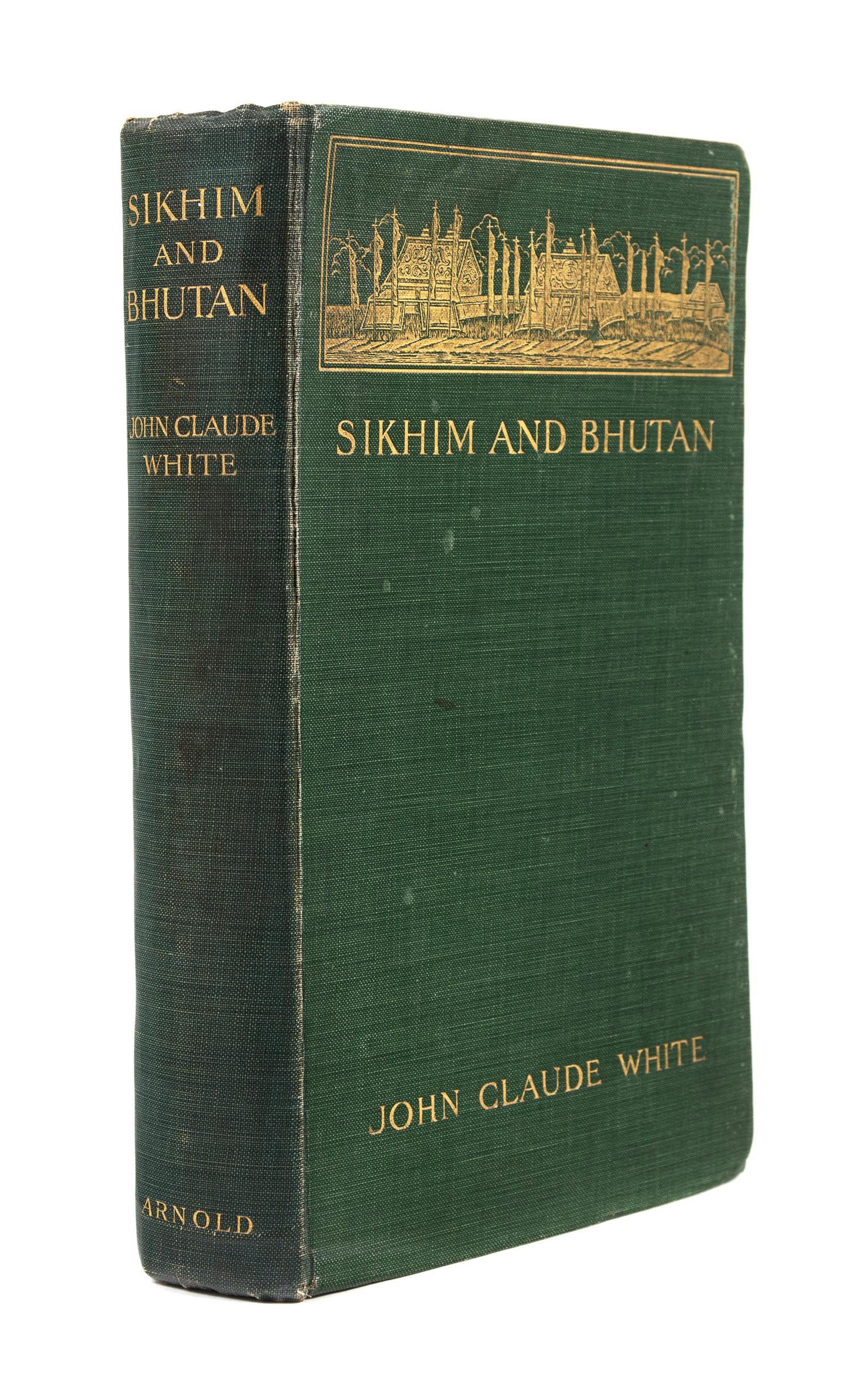 WHITE, John Claude (1853-1918). Sikhim & Bhutan. Twenty-One Years on the North-East Frontier 1887-1908. London: Edward Arnold, 1909.