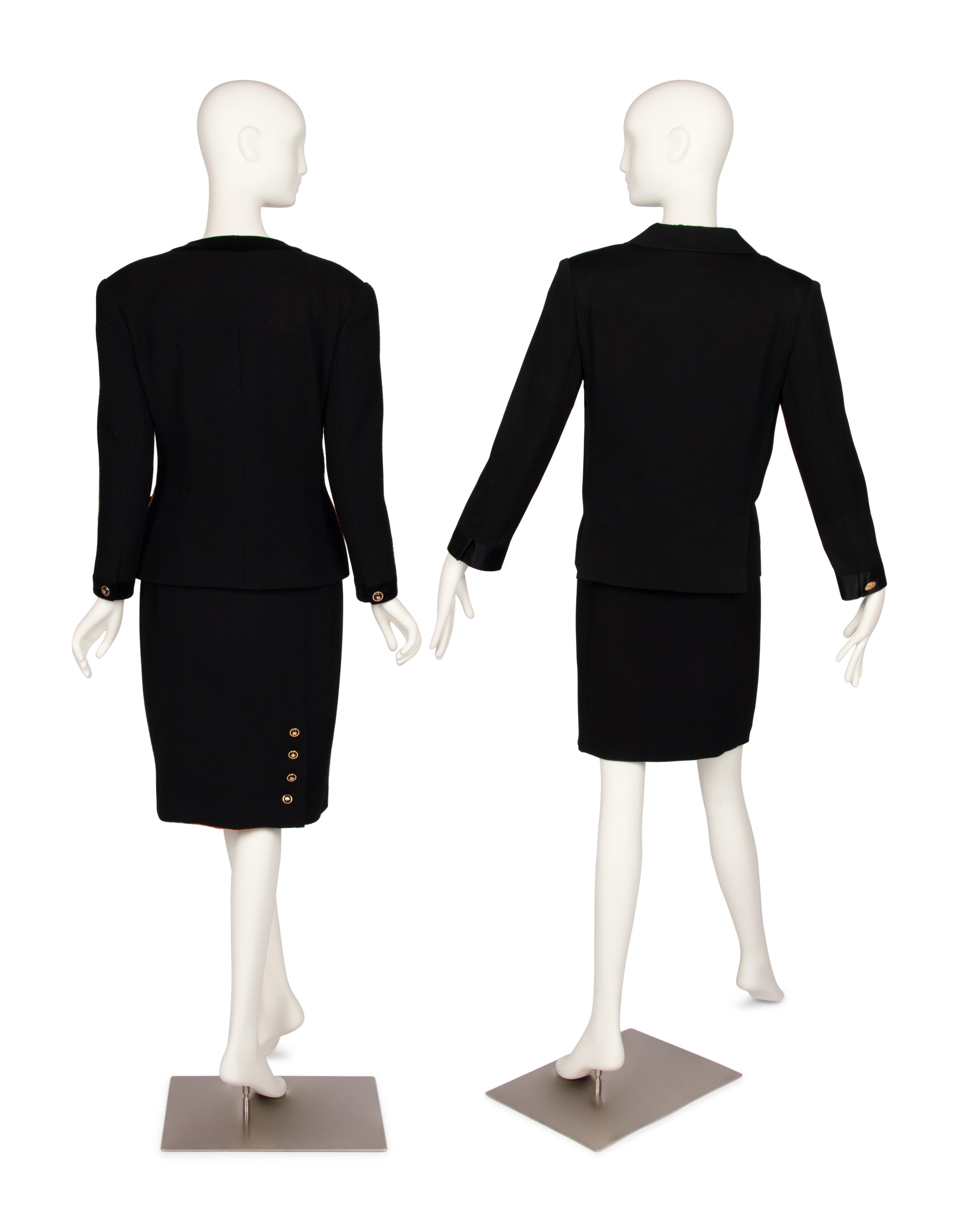 Chanel Skirt Suit and Jacket, 1985-90s
