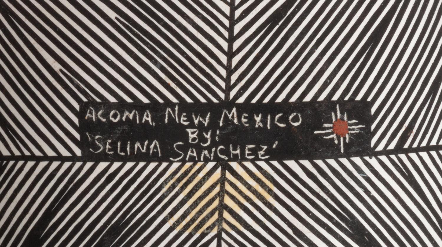Three Pieces of Santa Clara and Acoma Pottery