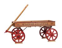 A 'Wagner Coaster' Wooden Advertising Wagon