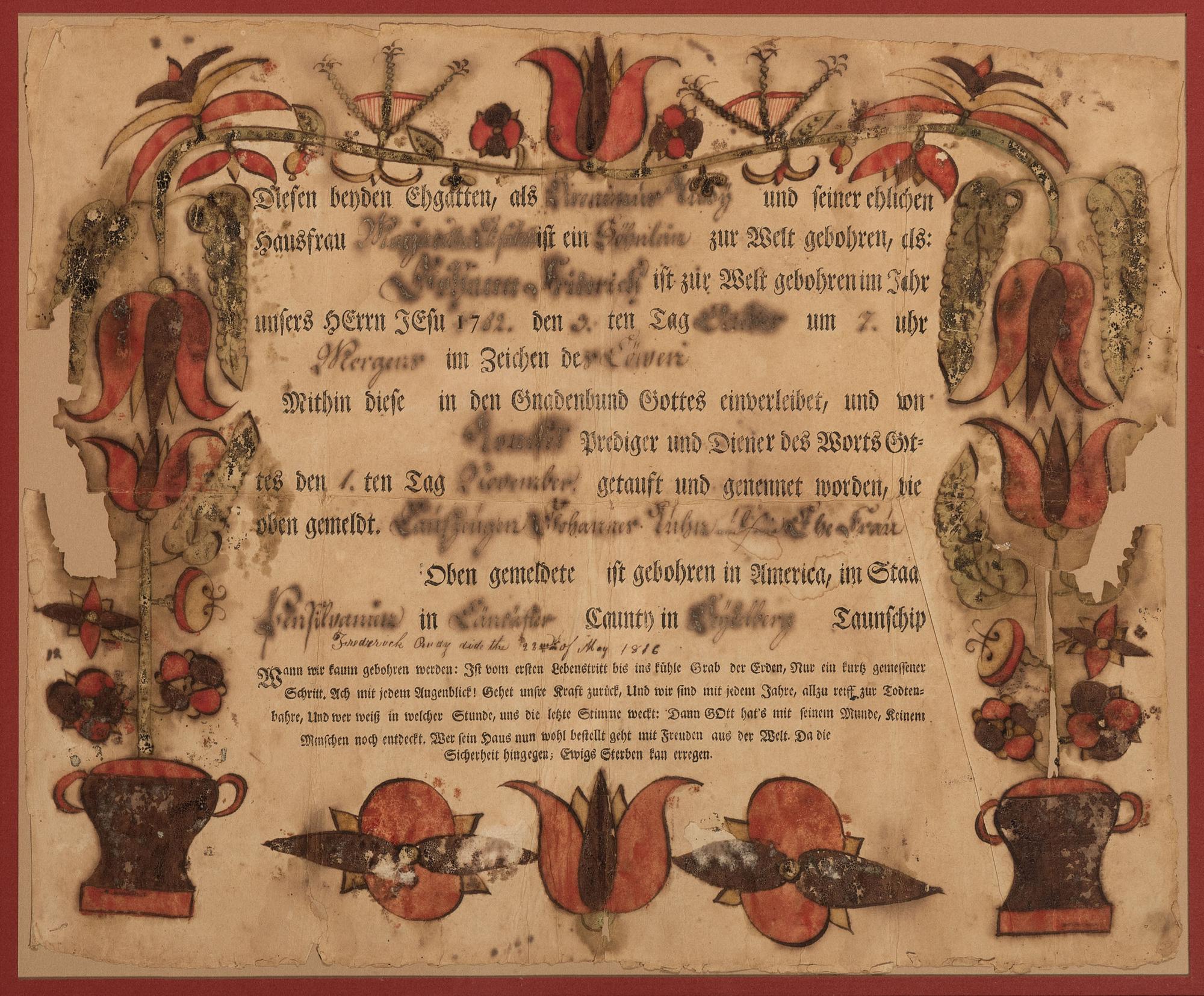 American School, Late 18th/Early 19th Century