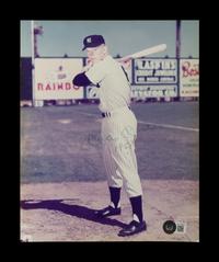 A Mickey Mantle Rookie Season Signed Autograph Photo Inscribed 1951 (Beckett Authentication Services Letter)
