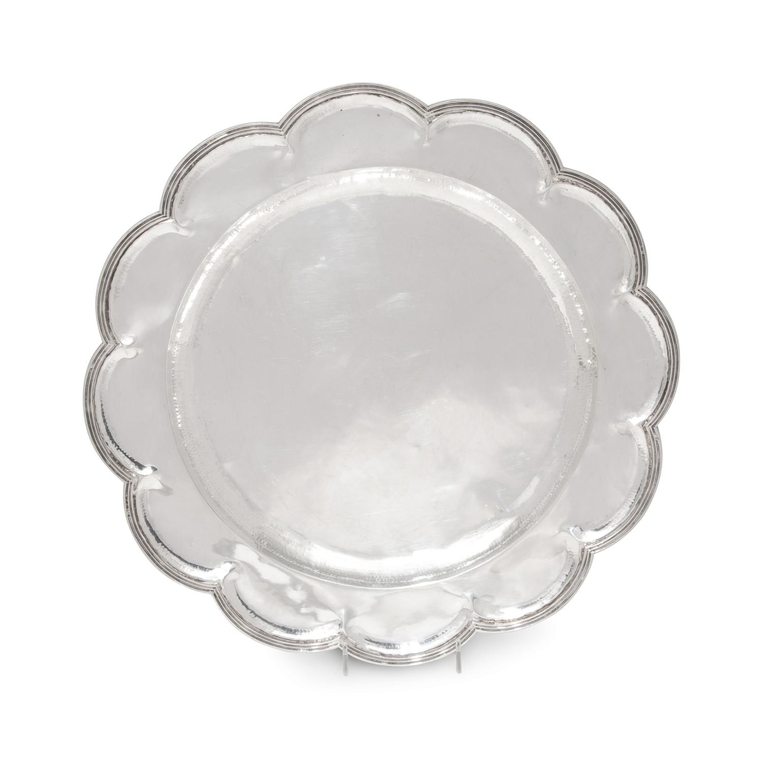 A Colombian Silver Tray