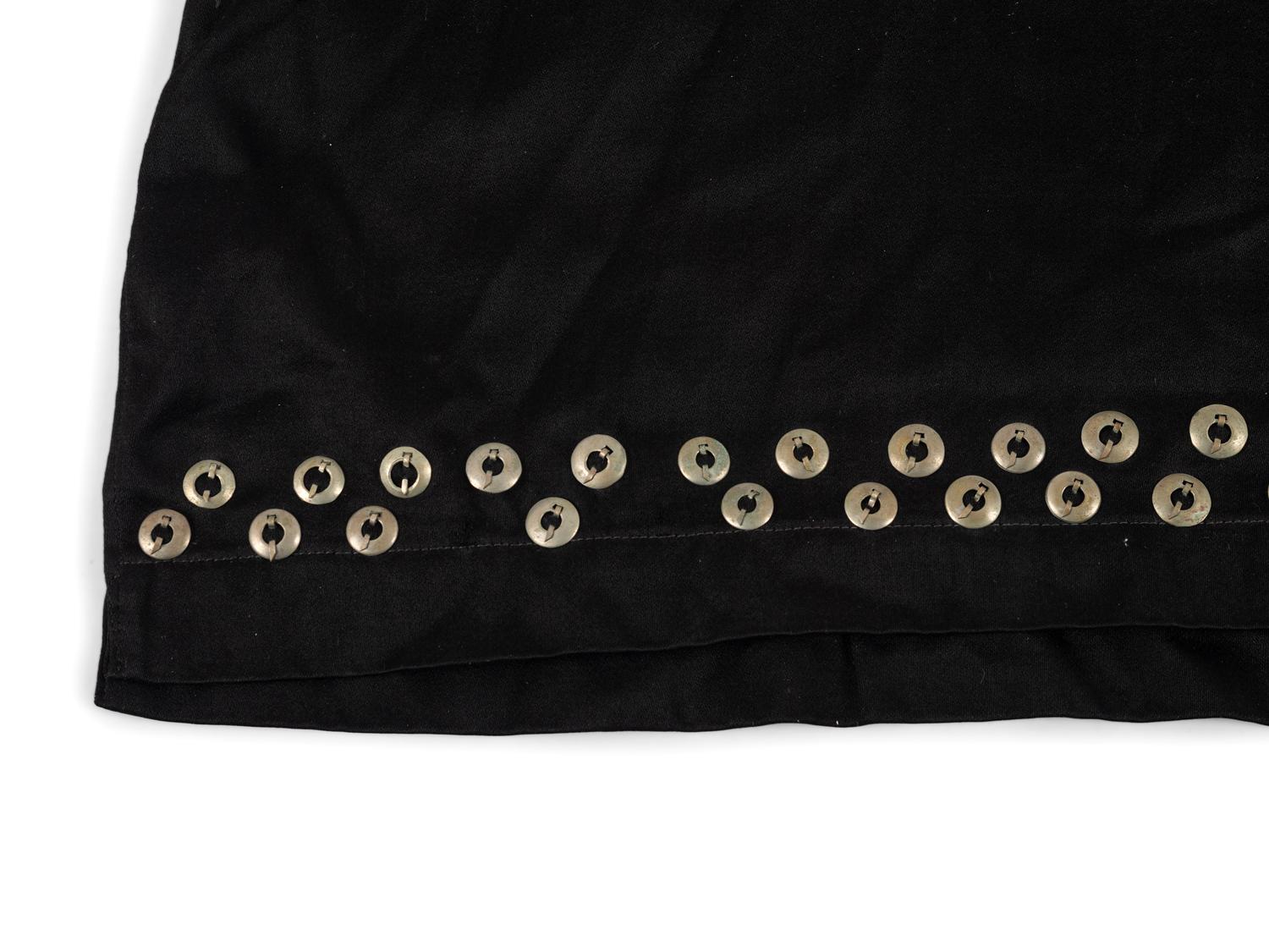 Ho-chunk Ribbon Shirt, with German Silver