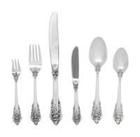 An American Silver Grand Baroque Flatware Service