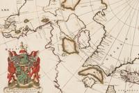 PITT, Moses (1654-1696). A Map of the North-Pole and the Parts Adjoining. Oxford, 1680 (or later).