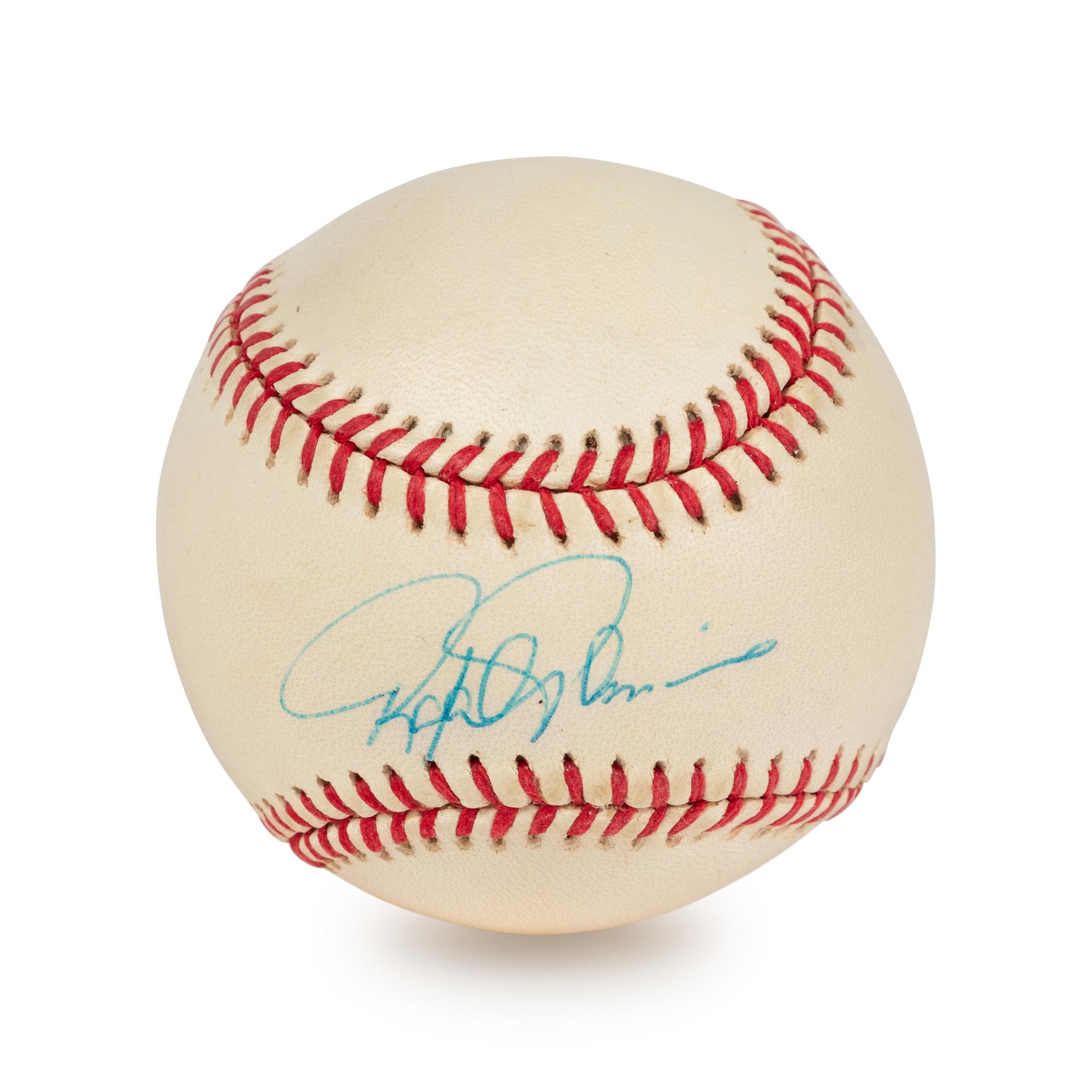 A Group of Nine 3,000 Career Hit Signed Autograph Baseballs (Beckett Authentication Services BAS Certified),